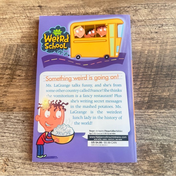 My Weird School #8: Ms. LaGrange Is Strange! Paperback Book - Picture 2 of 3